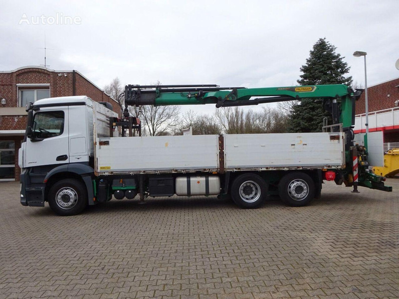 Mercedes-Benz Antos 2543 - Flatbed+crane 6x2 - Valníkový/ Plošinový nákladný automobil, Auto s hydraulickou rukou: obrázok 4 Mercedes-Benz Antos 2543 - Flatbed+crane 6x2 - Valníkový/ Plošinový nákladný automobil, Auto s hydraulickou rukou: obrázok 4