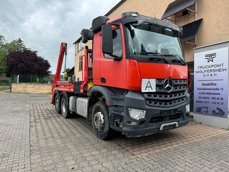 Mercedes-Benz Arocs 2536 BL 6x2/Funkfernbe./VDL-ASK 18 TK - Kontejnérový podvozek/ Výměnná nástavba, Auto s hydraulickou rukou: obrázok 1 Mercedes-Benz Arocs 2536 BL 6x2/Funkfernbe./VDL-ASK 18 TK - Kontejnérový podvozek/ Výměnná nástavba, Auto s hydraulickou rukou: obrázok 1