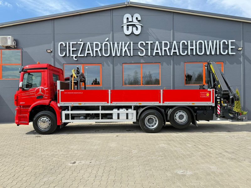 Mercedes-Benz Arocs Actros 2532 / E6 / 6x2 / skrzynia + żuraw Palfinger / budo - Valníkový/ Plošinový nákladný automobil, Auto s hydraulickou rukou: obrázok 3 Mercedes-Benz Arocs Actros 2532 / E6 / 6x2 / skrzynia + żuraw Palfinger / budo - Valníkový/ Plošinový nákladný automobil, Auto s hydraulickou rukou: obrázok 3