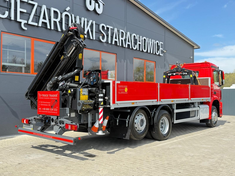 Mercedes-Benz Arocs Actros 2532 / E6 / 6x2 / skrzynia + żuraw Palfinger / budo - Valníkový/ Plošinový nákladný automobil, Auto s hydraulickou rukou: obrázok 5 Mercedes-Benz Arocs Actros 2532 / E6 / 6x2 / skrzynia + żuraw Palfinger / budo - Valníkový/ Plošinový nákladný automobil, Auto s hydraulickou rukou: obrázok 5