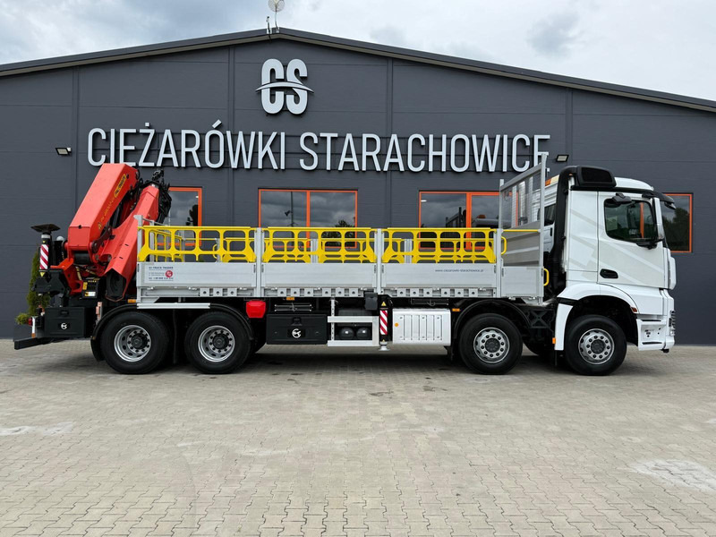 Mercedes-Benz Arocs Actros 3236 // E6 // 8x4 // Palfinger PK4800 - Valníkový/ Plošinový nákladný automobil, Auto s hydraulickou rukou: obrázok 5 Mercedes-Benz Arocs Actros 3236 // E6 // 8x4 // Palfinger PK4800 - Valníkový/ Plošinový nákladný automobil, Auto s hydraulickou rukou: obrázok 5