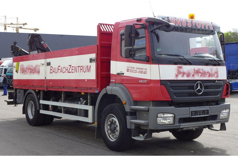 Mercedes-Benz Axor 1826 *Euro5*TÜV*HIAB 099B-2 DUO*1824 1829 - Valníkový/ Plošinový nákladný automobil, Auto s hydraulickou rukou: obrázok 4 Mercedes-Benz Axor 1826 *Euro5*TÜV*HIAB 099B-2 DUO*1824 1829 - Valníkový/ Plošinový nákladný automobil, Auto s hydraulickou rukou: obrázok 4