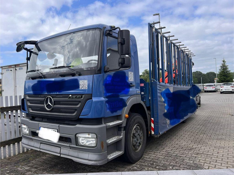 Mercedes-Benz Axor 1829 Palfinger hátsó daru PK 12002 klíma - Valníkový/ Plošinový nákladný automobil, Auto s hydraulickou rukou: obrázok 1 Mercedes-Benz Axor 1829 Palfinger hátsó daru PK 12002 klíma - Valníkový/ Plošinový nákladný automobil, Auto s hydraulickou rukou: obrázok 1
