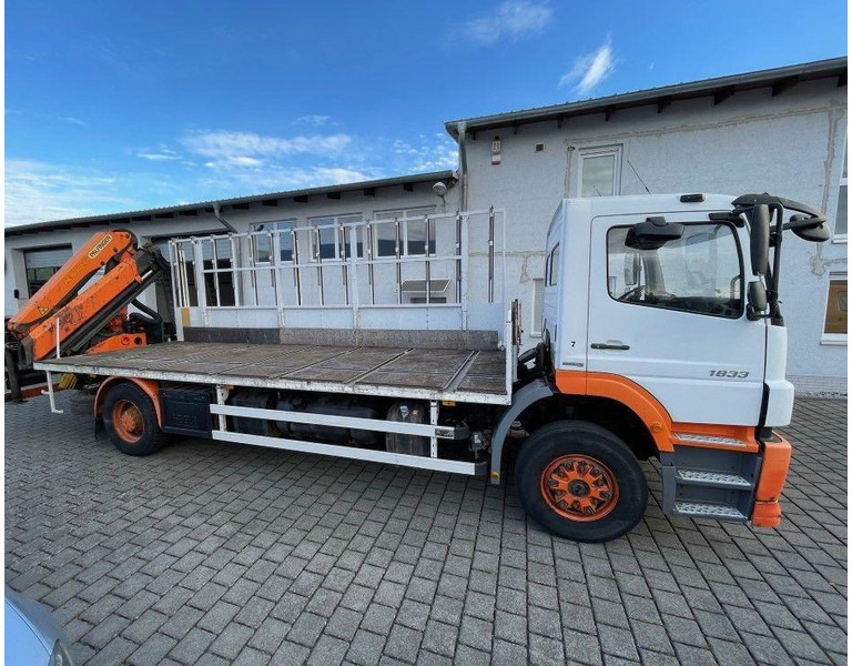 Mercedes-Benz Axor 1833 - Valníkový/ Plošinový nákladný automobil, Auto s hydraulickou rukou: obrázok 3 Mercedes-Benz Axor 1833 - Valníkový/ Plošinový nákladný automobil, Auto s hydraulickou rukou: obrázok 3