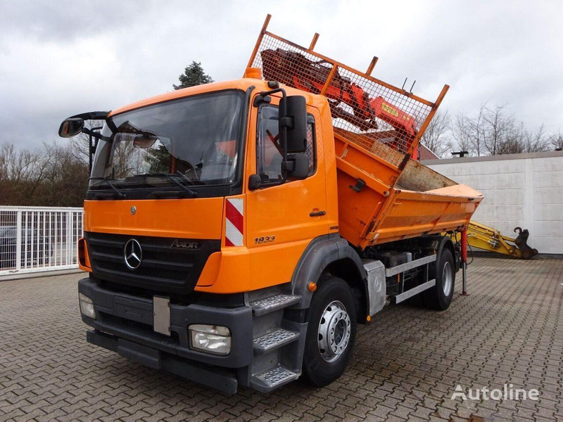 Mercedes-Benz Axor 1833 - Sklápač, Auto s hydraulickou rukou: obrázok 2 Mercedes-Benz Axor 1833 - Sklápač, Auto s hydraulickou rukou: obrázok 2