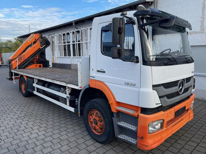 Mercedes-Benz Axor 1833 - Valníkový/ Plošinový nákladný automobil, Auto s hydraulickou rukou: obrázok 2 Mercedes-Benz Axor 1833 - Valníkový/ Plošinový nákladný automobil, Auto s hydraulickou rukou: obrázok 2