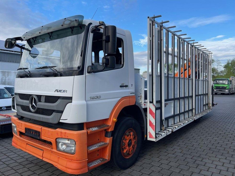 Mercedes-Benz Axor 1833 - Valníkový/ Plošinový nákladný automobil, Auto s hydraulickou rukou: obrázok 1 Mercedes-Benz Axor 1833 - Valníkový/ Plošinový nákladný automobil, Auto s hydraulickou rukou: obrázok 1