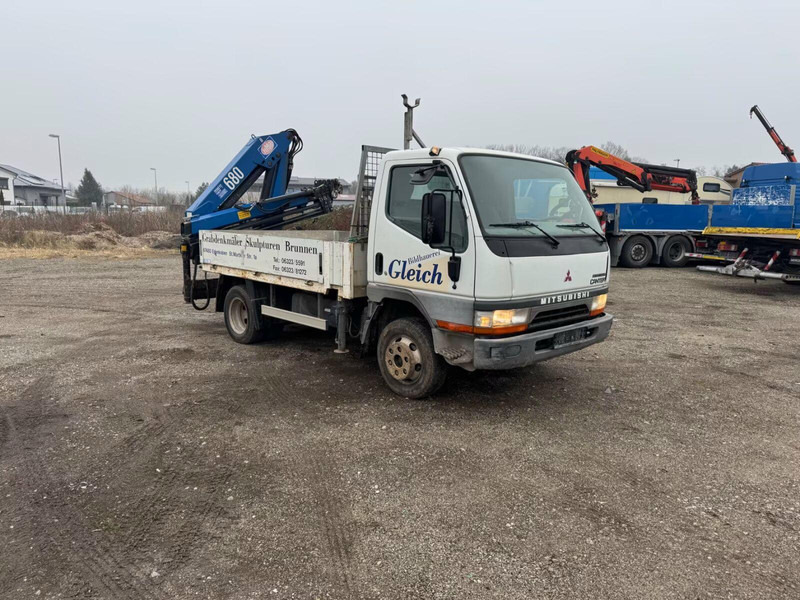 Mitsubishi Canter FE649 - Flatbed truck + crane - Valníkový/ Plošinový nákladný automobil, Auto s hydraulickou rukou: obrázok 2 Mitsubishi Canter FE649 - Flatbed truck + crane - Valníkový/ Plošinový nákladný automobil, Auto s hydraulickou rukou: obrázok 2