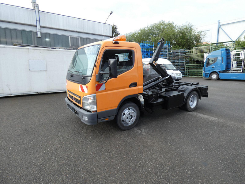 Mitsubishi Canter Fuso Abrollkipper - Valníkový/ Plošinový nákladný automobil, Auto s hydraulickou rukou: obrázok 1 Mitsubishi Canter Fuso Abrollkipper - Valníkový/ Plošinový nákladný automobil, Auto s hydraulickou rukou: obrázok 1