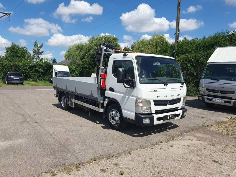 Mitsubishi Fuso Canter 7C15 - Flatbed truck + crane - Valníkový/ Plošinový nákladný automobil, Auto s hydraulickou rukou: obrázok 1 Mitsubishi Fuso Canter 7C15 - Flatbed truck + crane - Valníkový/ Plošinový nákladný automobil, Auto s hydraulickou rukou: obrázok 1