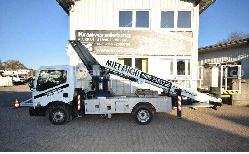 Nissan NT400 Cabstar Klaas Theo Emelőkosaras 25m - Nákladné auto, Auto s hydraulickou rukou: obrázok 2 Nissan NT400 Cabstar Klaas Theo Emelőkosaras 25m - Nákladné auto, Auto s hydraulickou rukou: obrázok 2