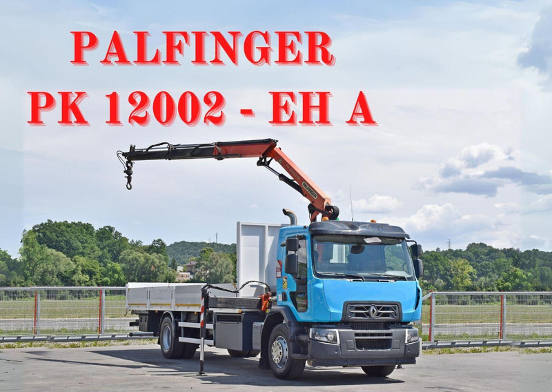 Renault C 320 - Valníkový/ Plošinový nákladný automobil, Auto s hydraulickou rukou: obrázok 1 Renault C 320 - Valníkový/ Plošinový nákladný automobil, Auto s hydraulickou rukou: obrázok 1