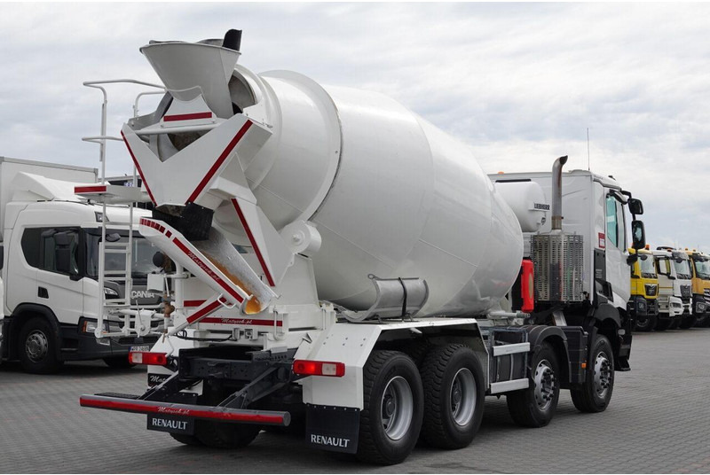 Renault C 380 / 8X4 / BETONOMIESZARKA / GRUSZKA / LIEBHERR 9 M3 / EURO 6 - Domiešavač: obrázok 4 Renault C 380 / 8X4 / BETONOMIESZARKA / GRUSZKA / LIEBHERR 9 M3 / EURO 6 - Domiešavač: obrázok 4