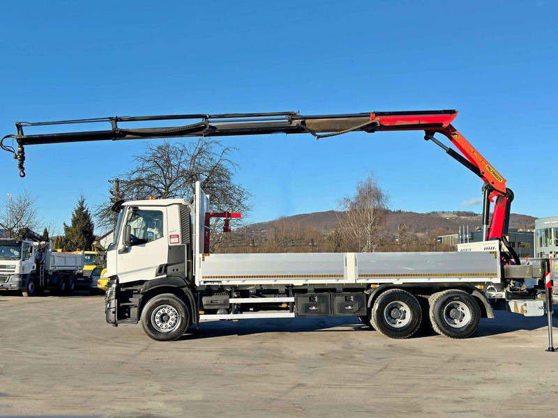 Renault C 380 *PRITSCHE 6,80m * PK 18002-EH C + FUNK*6x4 - Valníkový/ Plošinový nákladný automobil, Auto s hydraulickou rukou: obrázok 5 Renault C 380 *PRITSCHE 6,80m * PK 18002-EH C + FUNK*6x4 - Valníkový/ Plošinový nákladný automobil, Auto s hydraulickou rukou: obrázok 5
