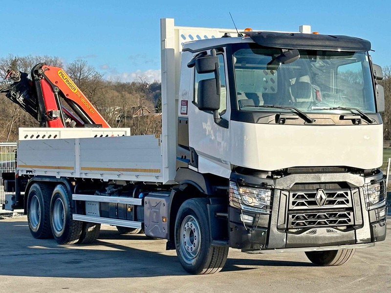 Renault C 380 *PRITSCHE 6,80m * PK 18002-EH C + FUNK*6x4 - Valníkový/ Plošinový nákladný automobil, Auto s hydraulickou rukou: obrázok 3 Renault C 380 *PRITSCHE 6,80m * PK 18002-EH C + FUNK*6x4 - Valníkový/ Plošinový nákladný automobil, Auto s hydraulickou rukou: obrázok 3