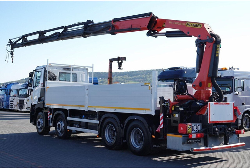 Renault C 430 / 8x4 / SKRZYNIOWY 7 M + HDS PALFINGER 33002 -wysów: 14,5 - Valníkový/ Plošinový nákladný automobil, Auto s hydraulickou rukou: obrázok 3 Renault C 430 / 8x4 / SKRZYNIOWY 7 M + HDS PALFINGER 33002 -wysów: 14,5 - Valníkový/ Plošinový nákladný automobil, Auto s hydraulickou rukou: obrázok 3