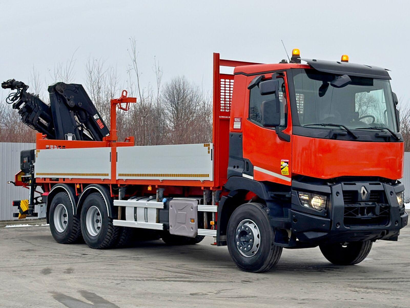 Renault C 430 *HIAB X - HIPRO 188 ES - 5 + FUNK* 6x4 - Valníkový/ Plošinový nákladný automobil, Auto s hydraulickou rukou: obrázok 3 Renault C 430 *HIAB X - HIPRO 188 ES - 5 + FUNK* 6x4 - Valníkový/ Plošinový nákladný automobil, Auto s hydraulickou rukou: obrázok 3