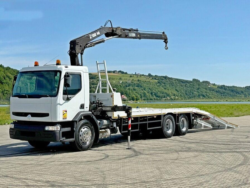 Renault KERAX 320 DCI* ABSCHLEPPWAGEN 7,35m + HIAB 140A - Odťahovy voz: obrázok 3 Renault KERAX 320 DCI* ABSCHLEPPWAGEN 7,35m + HIAB 140A - Odťahovy voz: obrázok 3