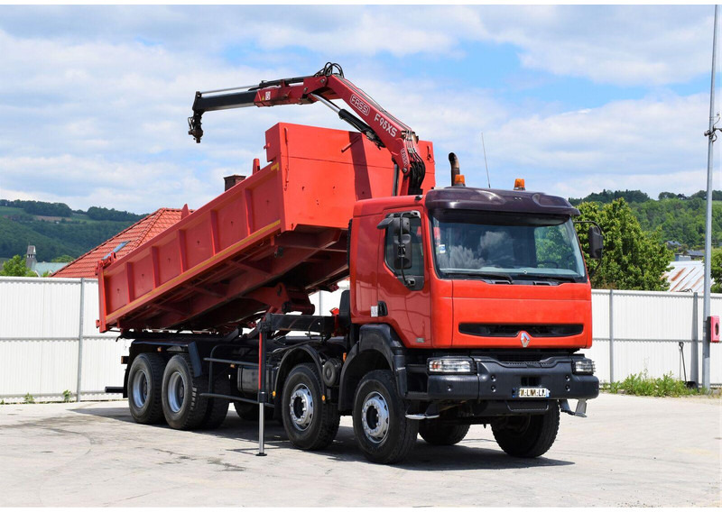 Renault KERAX 420 DCI Kipper 6,30m+FASSI F95AXS.21+FUNK - Sklápač, Auto s hydraulickou rukou: obrázok 2 Renault KERAX 420 DCI Kipper 6,30m+FASSI F95AXS.21+FUNK - Sklápač, Auto s hydraulickou rukou: obrázok 2