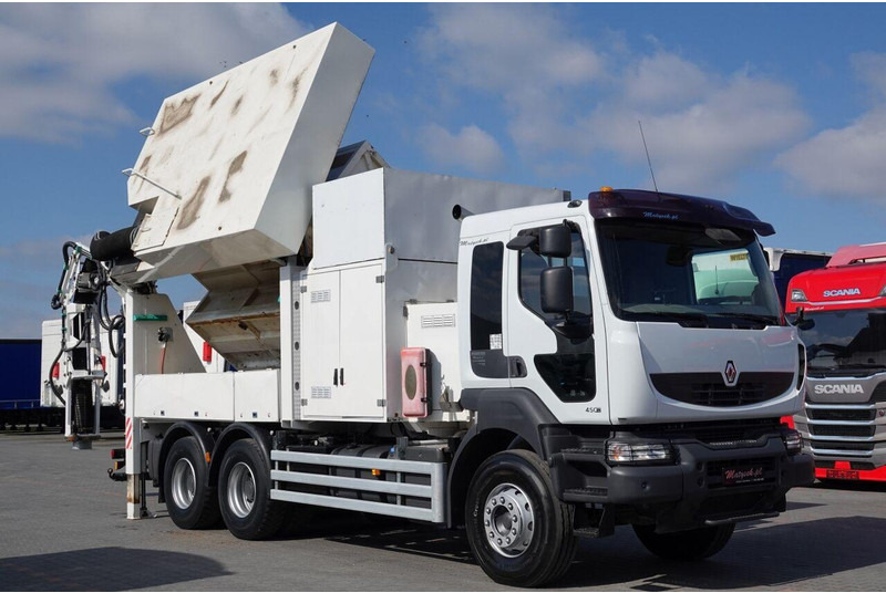 Renault KERAX 450 / 6x4 / MTS SAUGBAGGER 3A11T /ASENIZACYJNY / ŁADOWARKA - Fekálne vozidlo: obrázok 1 Renault KERAX 450 / 6x4 / MTS SAUGBAGGER 3A11T /ASENIZACYJNY / ŁADOWARKA - Fekálne vozidlo: obrázok 1