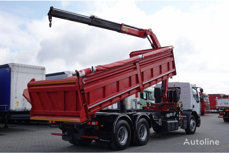 Renault LANDER 3 way tipper + crane FASSI 130 6x4 - Sklápač, Auto s hydraulickou rukou: obrázok 5 Renault LANDER 3 way tipper + crane FASSI 130 6x4 - Sklápač, Auto s hydraulickou rukou: obrázok 5