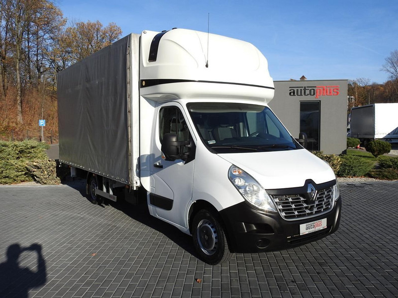 Renault MASTER PLANDEKA 10 PALET TEMPOMAT KLIMATYZACJA PNEUMATYKA 170KM - Plachtová dodávka: obrázok 4 Renault MASTER PLANDEKA 10 PALET TEMPOMAT KLIMATYZACJA PNEUMATYKA 170KM - Plachtová dodávka: obrázok 4