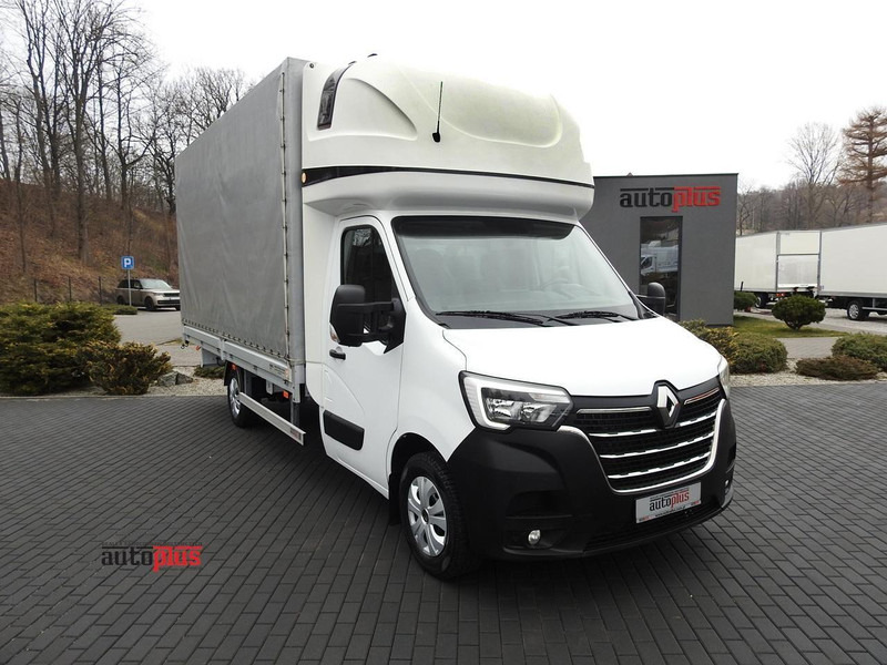 Renault MASTER PLANDEKA 10 PALET WEBASTO TEMPOMAT LEDY PNEUMATYKA KLIMA - Plachtová dodávka: obrázok 1 Renault MASTER PLANDEKA 10 PALET WEBASTO TEMPOMAT LEDY PNEUMATYKA KLIMA - Plachtová dodávka: obrázok 1