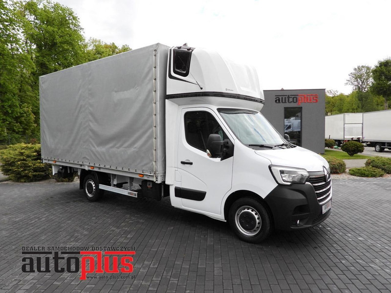 Renault MASTER PLANDEKA 10 PALET WEBASTO TEMPOMAT LEDY PNEUMATYKA KLIMA - Plachtová dodávka: obrázok 1 Renault MASTER PLANDEKA 10 PALET WEBASTO TEMPOMAT LEDY PNEUMATYKA KLIMA - Plachtová dodávka: obrázok 1