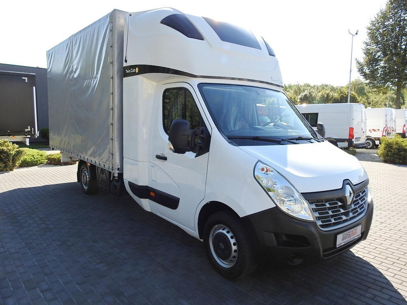 Renault MASTER PLANDEKA 8 PALET WEBASTO TEMPOMAT KLIMATYZACJA PNEUMATYKA - Plachtová dodávka: obrázok 4 Renault MASTER PLANDEKA 8 PALET WEBASTO TEMPOMAT KLIMATYZACJA PNEUMATYKA - Plachtová dodávka: obrázok 4