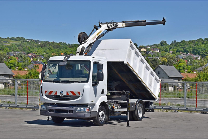 Renault MIDLUM 220 DXI - Sklápač, Auto s hydraulickou rukou: obrázok 2 Renault MIDLUM 220 DXI - Sklápač, Auto s hydraulickou rukou: obrázok 2