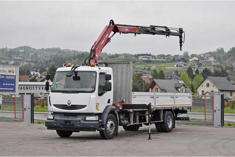 Renault MIDLUM 220 DXI *PRITSCHE 7,35m * KRAN + FUNK - Valníkový/ Plošinový nákladný automobil, Auto s hydraulickou rukou: obrázok 2 Renault MIDLUM 220 DXI *PRITSCHE 7,35m * KRAN + FUNK - Valníkový/ Plošinový nákladný automobil, Auto s hydraulickou rukou: obrázok 2