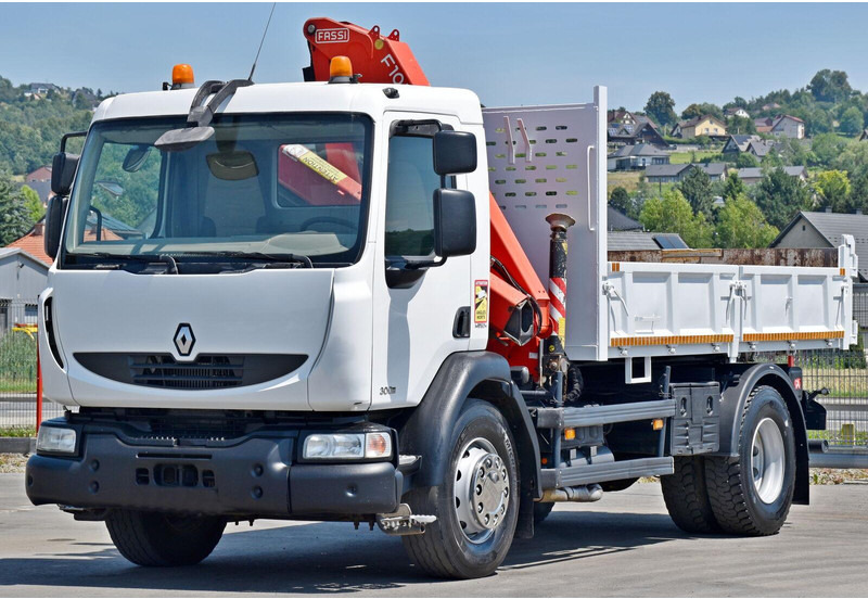 Renault MIDLUM 300 DXI - Sklápač, Auto s hydraulickou rukou: obrázok 4 Renault MIDLUM 300 DXI - Sklápač, Auto s hydraulickou rukou: obrázok 4