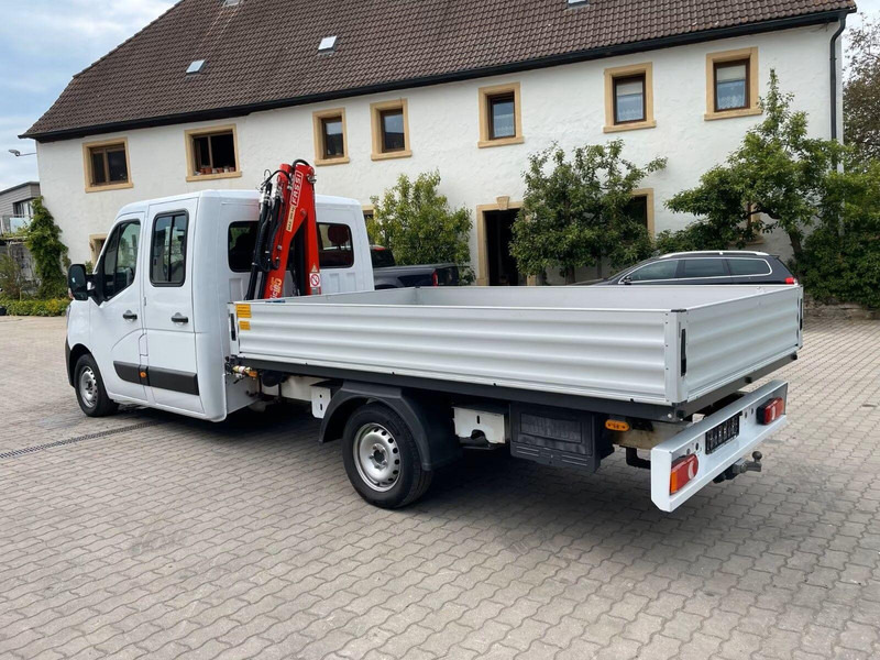 Renault Master Doka - Flatbed truck + crane - Dodávka valník, Dodávkа s dvojitou kabínou: obrázok 4 Renault Master Doka - Flatbed truck + crane - Dodávka valník, Dodávkа s dvojitou kabínou: obrázok 4