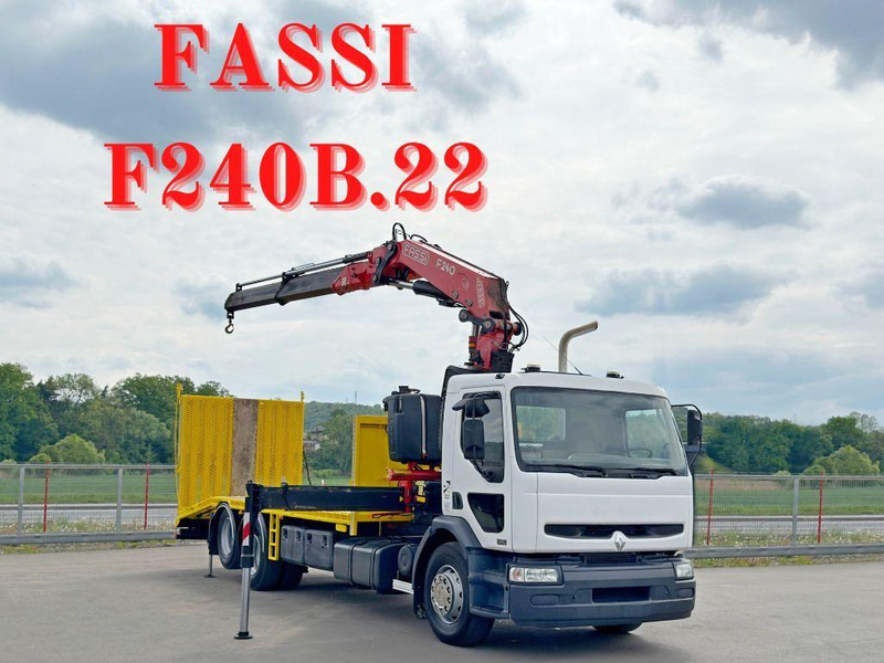 Renault PREMIUM 320 * FASSI F240B.22 + FUNK* TOP - Odťahovy voz: obrázok 1 Renault PREMIUM 320 * FASSI F240B.22 + FUNK* TOP - Odťahovy voz: obrázok 1