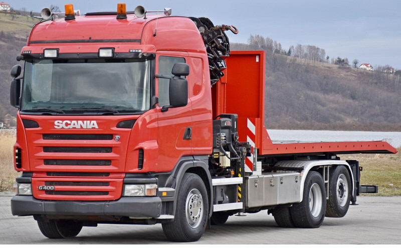 Scania G 400 - Nákladne vozidlo - káblový systém, Auto s hydraulickou rukou: obrázok 4 Scania G 400 - Nákladne vozidlo - káblový systém, Auto s hydraulickou rukou: obrázok 4