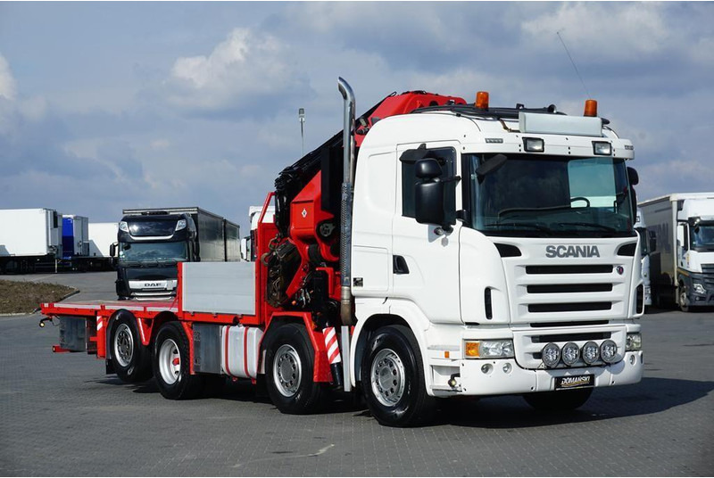 Scania G 480 / 8 X 2 / SKRZYNIOWY + HDS / HMF THOR - O K6 + JIB FJ 2000 - Valníkový/ Plošinový nákladný automobil, Auto s hydraulickou rukou: obrázok 2 Scania G 480 / 8 X 2 / SKRZYNIOWY + HDS / HMF THOR - O K6 + JIB FJ 2000 - Valníkový/ Plošinový nákladný automobil, Auto s hydraulickou rukou: obrázok 2