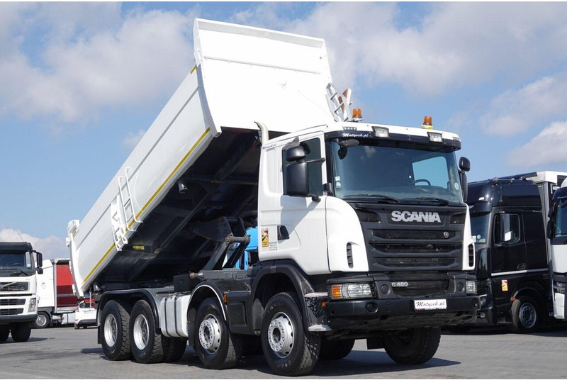 Scania G 480 / 8x4 / WYWROTKA / HYDROBURTA / BORDMATIC / MANUAL - Sklápač: obrázok 5 Scania G 480 / 8x4 / WYWROTKA / HYDROBURTA / BORDMATIC / MANUAL - Sklápač: obrázok 5