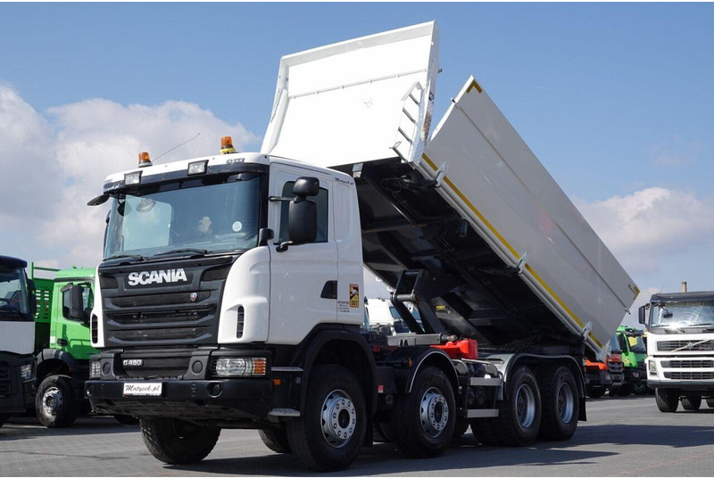 Scania G 480 / 8x4 / WYWROTKA / HYDROBURTA / BORDMATIC / MANUAL - Sklápač: obrázok 1 Scania G 480 / 8x4 / WYWROTKA / HYDROBURTA / BORDMATIC / MANUAL - Sklápač: obrázok 1