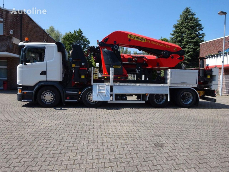 Scania G410 - Flatbed+crane - Valníkový/ Plošinový nákladný automobil, Auto s hydraulickou rukou: obrázok 2 Scania G410 - Flatbed+crane - Valníkový/ Plošinový nákladný automobil, Auto s hydraulickou rukou: obrázok 2