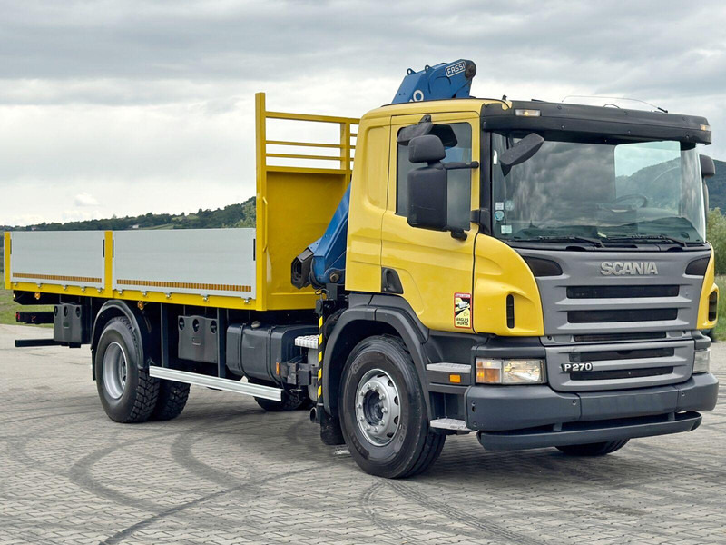 Scania P 270 * FASSI F110A.23 + FUNK * TOPZUSTAND - Valníkový/ Plošinový nákladný automobil, Auto s hydraulickou rukou: obrázok 3 Scania P 270 * FASSI F110A.23 + FUNK * TOPZUSTAND - Valníkový/ Plošinový nákladný automobil, Auto s hydraulickou rukou: obrázok 3
