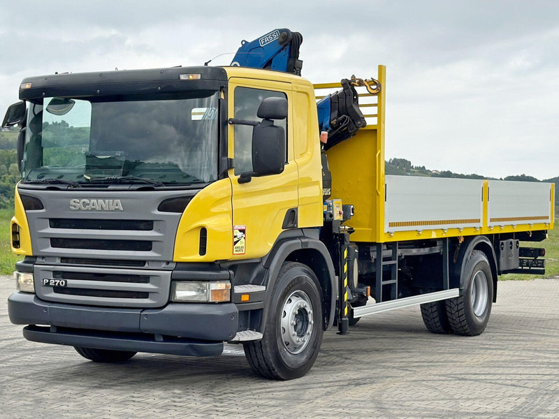 Scania P 270 * FASSI F110A.23 + FUNK * TOPZUSTAND - Valníkový/ Plošinový nákladný automobil, Auto s hydraulickou rukou: obrázok 4 Scania P 270 * FASSI F110A.23 + FUNK * TOPZUSTAND - Valníkový/ Plošinový nákladný automobil, Auto s hydraulickou rukou: obrázok 4