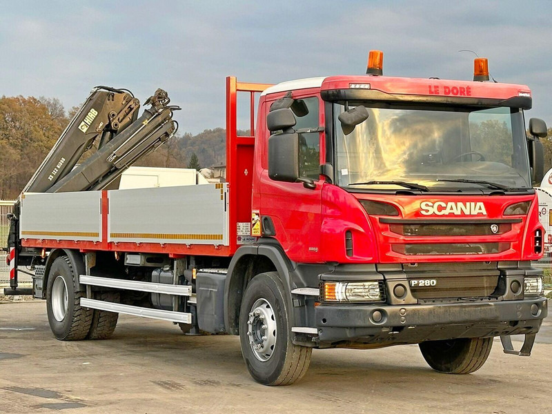 Scania P 280 * HIAB 122 E - 2 HIDUO + FUNK* TOPZUSTAND - Valníkový/ Plošinový nákladný automobil, Auto s hydraulickou rukou: obrázok 4 Scania P 280 * HIAB 122 E - 2 HIDUO + FUNK* TOPZUSTAND - Valníkový/ Plošinový nákladný automobil, Auto s hydraulickou rukou: obrázok 4