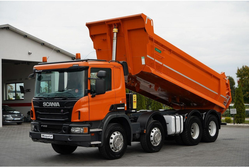 Scania P 410 / 8x4 / WYWROTKA TYLNOZSYPOWA / ALUFELGI / OPONY 100% / MA - Sklápač: obrázok 3 Scania P 410 / 8x4 / WYWROTKA TYLNOZSYPOWA / ALUFELGI / OPONY 100% / MA - Sklápač: obrázok 3