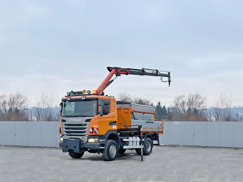 Scania R 420 Pritsche 4,15 m * PK 11002/FUNK * sandblaste - Valníkový/ Plošinový nákladný automobil, Auto s hydraulickou rukou: obrázok 3 Scania R 420 Pritsche 4,15 m * PK 11002/FUNK * sandblaste - Valníkový/ Plošinový nákladný automobil, Auto s hydraulickou rukou: obrázok 3