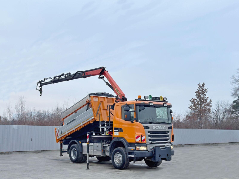 Scania R 420 Pritsche 4,15 m * PK 11002/FUNK * sandblaste - Valníkový/ Plošinový nákladný automobil, Auto s hydraulickou rukou: obrázok 2 Scania R 420 Pritsche 4,15 m * PK 11002/FUNK * sandblaste - Valníkový/ Plošinový nákladný automobil, Auto s hydraulickou rukou: obrázok 2