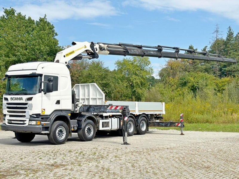 Scania R 500 * PK 88002 - EH G + FUNK * 8x4 *TOPZUSTAND - Valníkový/ Plošinový nákladný automobil, Auto s hydraulickou rukou: obrázok 2 Scania R 500 * PK 88002 - EH G + FUNK * 8x4 *TOPZUSTAND - Valníkový/ Plošinový nákladný automobil, Auto s hydraulickou rukou: obrázok 2