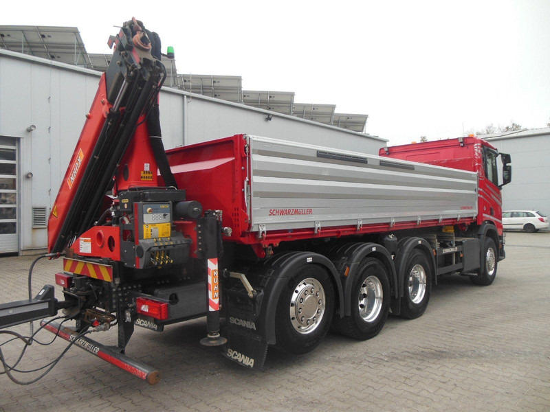 Scania R 580 8X4 + PALFINGER PK 19.001 crane - Sklápač, Auto s hydraulickou rukou: obrázok 4 Scania R 580 8X4 + PALFINGER PK 19.001 crane - Sklápač, Auto s hydraulickou rukou: obrázok 4