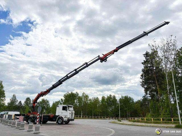Scania R143 HL 6x2 PALFINGER PK44002 Crane Kran - Valníkový/ Plošinový nákladný automobil, Auto s hydraulickou rukou: obrázok 2 Scania R143 HL 6x2 PALFINGER PK44002 Crane Kran - Valníkový/ Plošinový nákladný automobil, Auto s hydraulickou rukou: obrázok 2