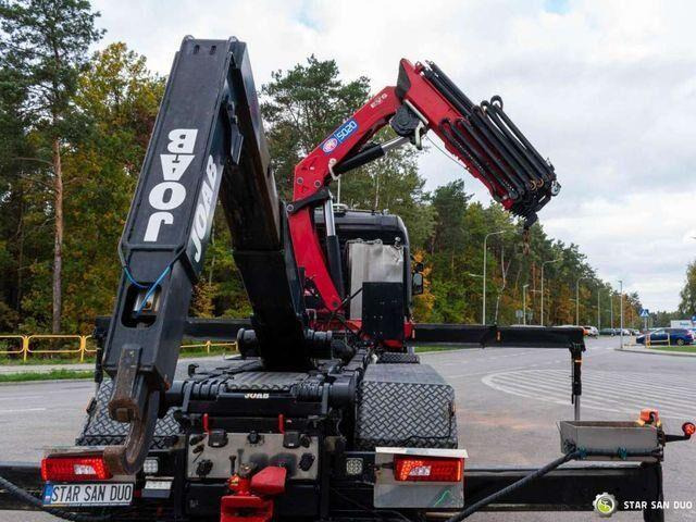 Scania R580 8x4 HMF 5020-K6, JOAB L20 5200AK Hooklift - Hákový nosič kontajnerov, Auto s hydraulickou rukou: obrázok 5 Scania R580 8x4 HMF 5020-K6, JOAB L20 5200AK Hooklift - Hákový nosič kontajnerov, Auto s hydraulickou rukou: obrázok 5