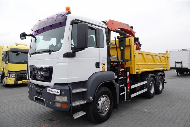 Sklápač, Auto s hydraulickou rukou Scania TGS 33.360 / 6x4 / WYWROTKA + HDS PALFINGER PK 15 500 wysów 10m: obrázok 13